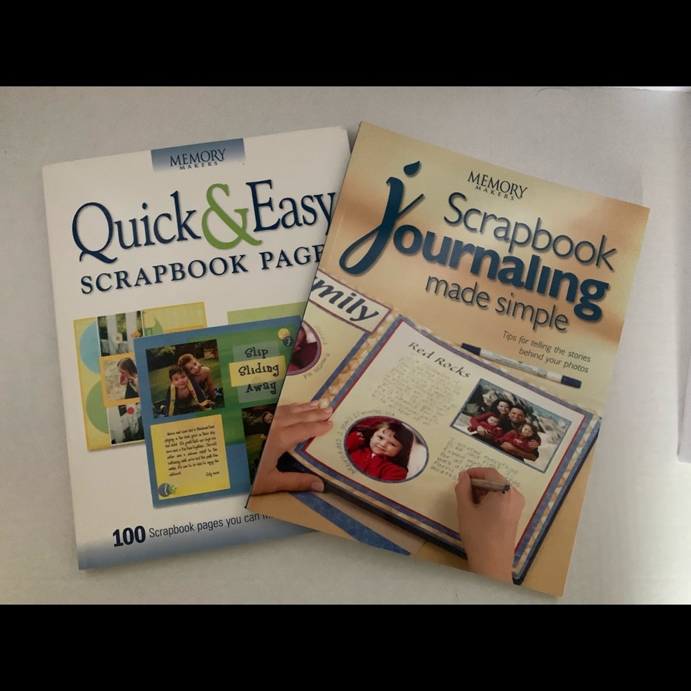 Scrapbooking idea books, Set Of 2 Memory Makers